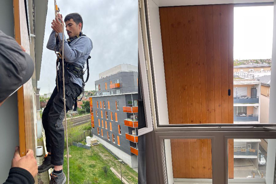 Remise en état d’un volet roulant en hauteur à Rosny-sous-Bois
